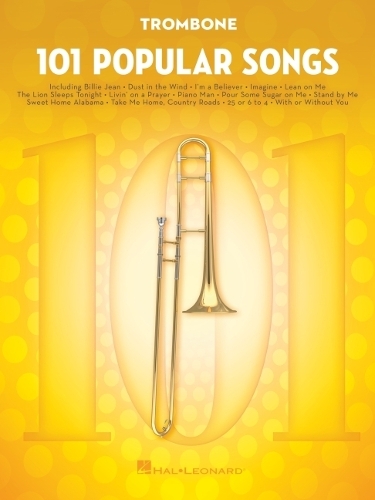 Паперова книга «101 Popular Songs: For Trombone», автор Видавнича корпорація Гела Леонарда - фото №1