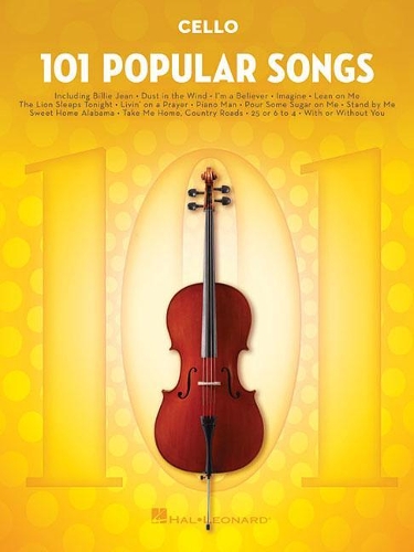 Паперова книга «101 Popular Songs: For Cello», автор Видавнича корпорація Гела Леонарда - фото №1