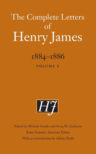 Бумажная книга «The Complete Letters of Henry James, 1884–1886: Volume 1», автор Генри Джеймс - фото №1