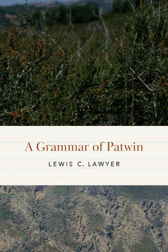 Паперова книга «A Grammar of Patwin», автор Льюїс К. Лоер - фото №1