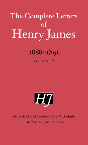 Бумажная книга «The Complete Letters of Henry James, 1888–1891: Volume 2», автор Генри Джеймс - фото №1