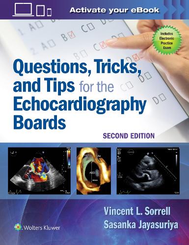 Паперова книга «Questions, Tricks, and Tips for the Echocardiography Boards», авторів Сасанка Джаясурія, Вінсент Л. Соррелл - фото №1