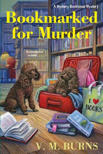 Паперова книга «Bookmarked for Murder», автор В. М. Бернс - фото №1