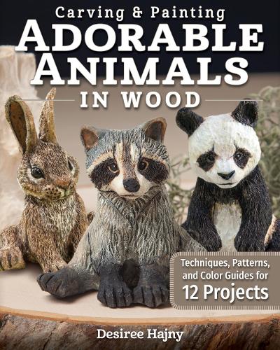 [object Object] «Carving & Painting Adorable Animals in Wood: Techniques, Patterns, and Color Guides for 12 Projects», автор Дезіре Хаджні - фото №1