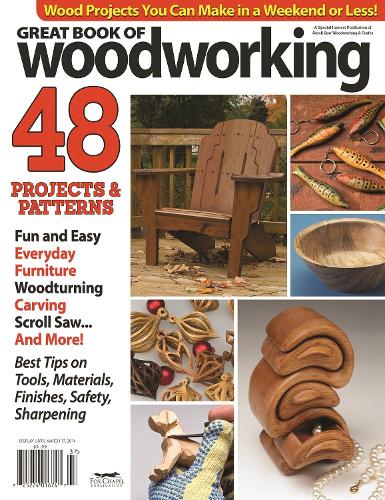 Бумажная книга «Great Book of Woodworking», автор Редакторы Scroll Saw Woodworking & Crafts - фото №1