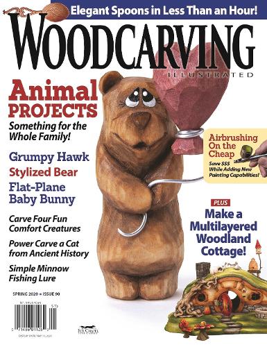 Паперова книга «Woodcarving Illustrated Issue 90 Spring 2020», автор Редактори Woodcarving Illustrated - фото №1