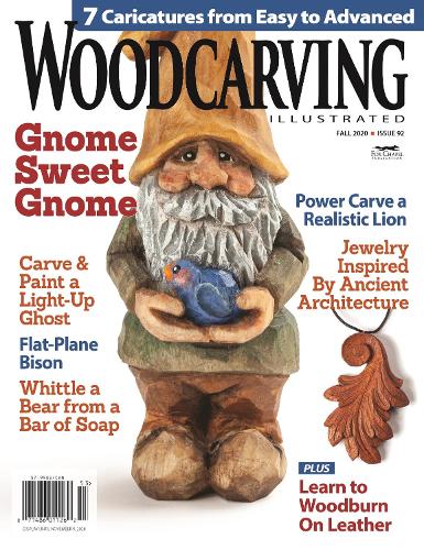 Паперова книга «Woodcarving Illustrated Issue 92 Fall 2020», автор Редактори Woodcarving Illustrated - фото №1