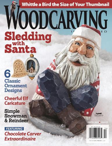 Паперова книга «Woodcarving Illustrated Issue 93 Winter 2020», автор Редактори Woodcarving Illustrated - фото №1