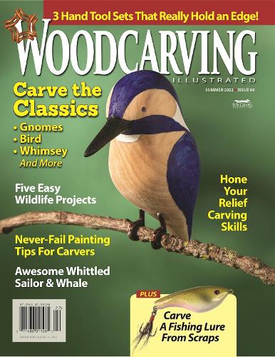 Паперова книга «Woodcarving Illustrated Issue 99 Summer 2022», автор Редактори Woodcarving Illustrated - фото №1