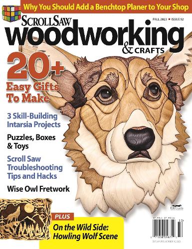 Бумажная книга «Scroll Saw Woodworking & Crafts Issue 92 Fall 2023», автор Редакторы Scroll Saw Woodworking & Crafts - фото №1