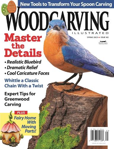 Бумажная книга «Woodcarving Illustrated Issue 102 Spring 2023», автор Редакторы Woodcarving Illustrated - фото №1