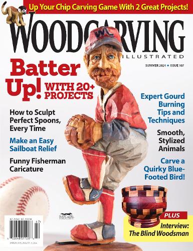 Бумажная книга «Woodcarving Illustrated Issue 107 Summer 2024», автор Редакторы Woodcarving Illustrated - фото №1