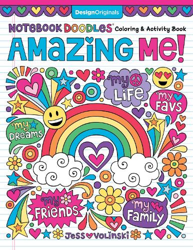 Паперова книга «Notebook Doodles Amazing Me», автор Джесс Волінські - фото №1