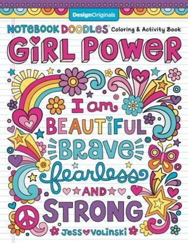 Паперова книга «Notebook Doodle Girl Power!», автор Джесс Волінські - фото №1