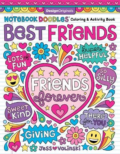 [object Object] «Notebook Doodles Best Friends», автор Джесс Волински - фото №1