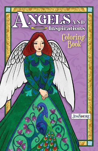 Паперова книга «Jim Shore Angels and Inspirations Coloring Book», автор Джим Шор - фото №1