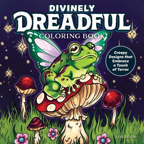 Бумажная книга «Creepy Curiosities Coloring Book: Eerie Designs to Terrify and Delight», автор Лоис Гуди - фото №1