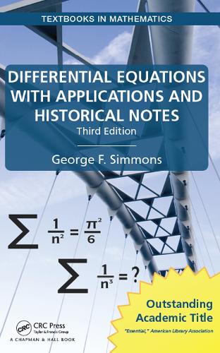 [object Object] «Differential Equations with Applications and Historical Notes», автор Джордж Ф. Симмонс - фото №1