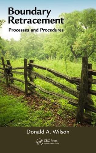 Паперова книга «Boundary Retracement: Processes and Procedures», автор Дональд А. Вілсон - фото №1