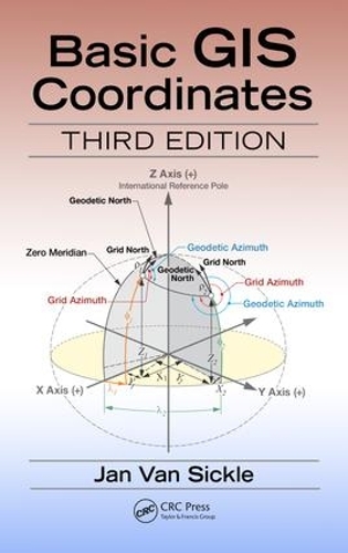 Бумажная книга «Basic GIS Coordinates», автор Ян Ван Сикл - фото №1