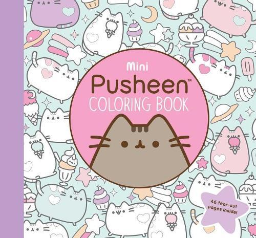 [object Object] «Mini Pusheen Coloring Book», автор Клэр Белтон - фото №1