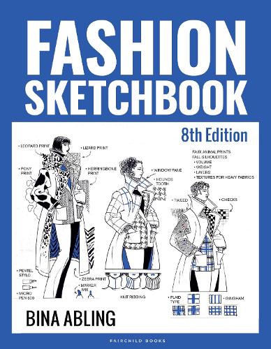 Бумажная книга «Fashion Sketchbook», автор Бина Аблинг - фото №1