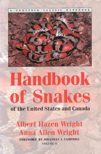 Бумажная книга «Handbook of Snakes of the United States and Canada: Two-Volume Set», авторов Альберт Хейзен Райт, Анна Аллен Райт - фото №1