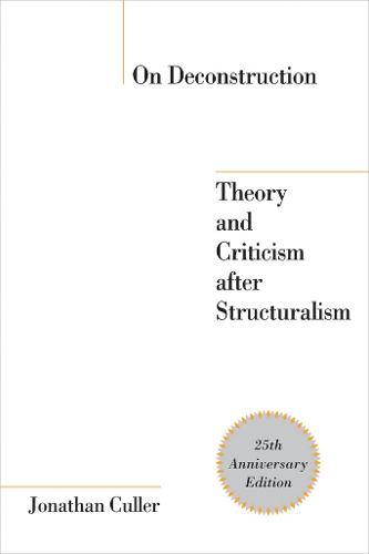 Паперова книга «On Deconstruction: Theory and Criticism after Structuralism», автор Джонатан Каллер - фото №1