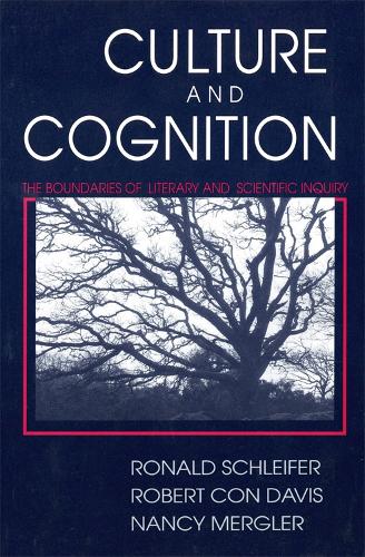 Паперова книга «Culture and Cognition: The Boundaries of Literary and Scientific Inquiry», авторів Ненсі Мерглер, Роберт Кон Девіс, Рональд Шляйфер - фото №1