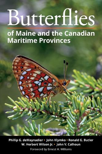Бумажная книга «Butterflies of Maine and the Canadian Maritime Provinces», авторов Джон Климко, Джон В. Калхун, Филипп Г. де Мейнадье, Рональд Г. Батлер, У. Герберт Уилсон мл. - фото №1