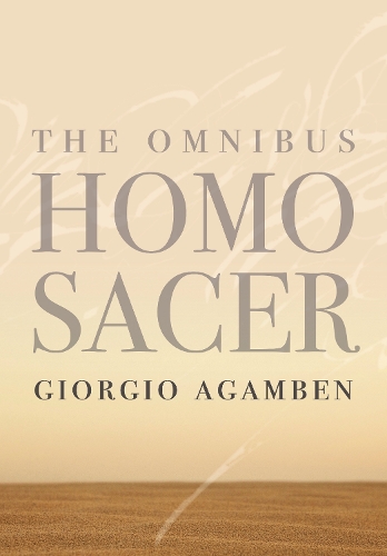 Паперова книга «The Omnibus Homo Sacer», автор Джорджо Агамбен - фото №1