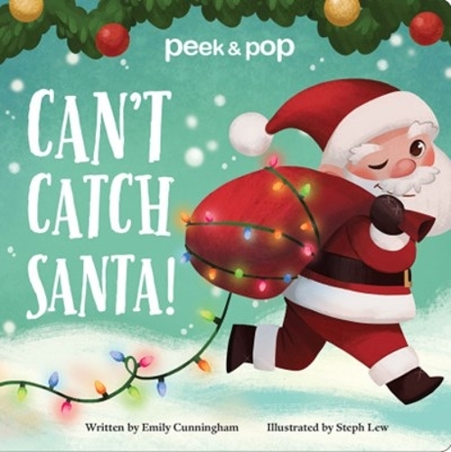 Бумажная книга «Can't Catch Santa! Peek & Pop», автор Эмили Каннингем - фото №1
