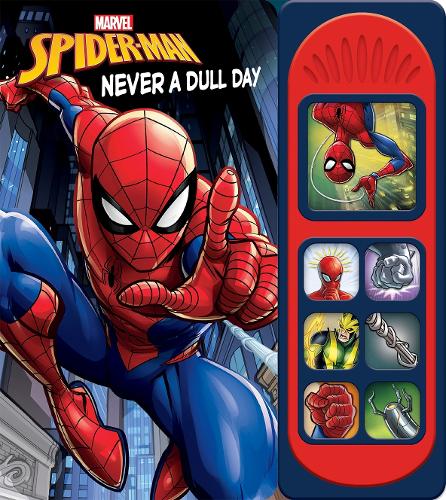 Паперова книга «Marvel Spider-Man: Never a Dull Day Sound Book», автор PI Kids - фото №1