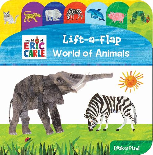 Бумажная книга «World of Eric Carle: World of Animals Lift-a-Flap Look and Find», автор PI Kids - фото №1