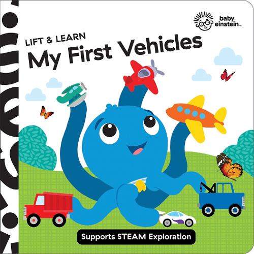 Бумажная книга «Baby Einstein: My First Vehicles Lift & Learn», автор PI Kids - фото №1