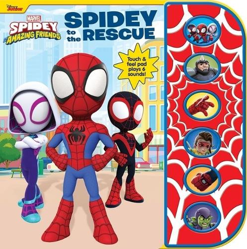 Паперова книга «Spidey To The Rescue Textured Sound», автор П. І. Кідс - фото №1