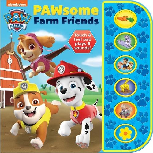 Паперова книга «Nickelodeon Paw Patrol Pawsome Farm Friends Sound Book», автор П. І. Кідс - фото №1