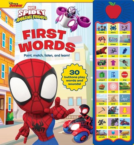 Паперова книга «Apple Spidey & His  Amazing Friends First Words», автор П. І. Кідс - фото №1
