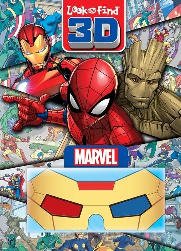 Паперова книга «Marvel Look And Find 3D OP», автор П. І. Кідс - фото №1