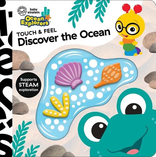 Паперова книга «Baby Einstein Ocean Explorers Discover Ocean Touch & Feel», автор П. І. Кідс - фото №1