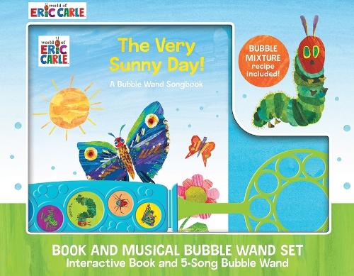 Бумажная книга «Eric Carl Bubble Wand Songbook Very Sunny Day Sound Book Set», автор П. И. Кидс - фото №1