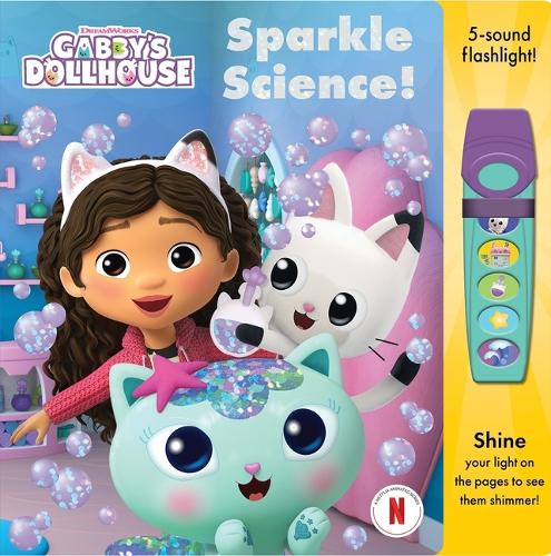 Бумажная книга «Gabbys Dollhouse Sparkle Science Glow Flashlight» - фото №1
