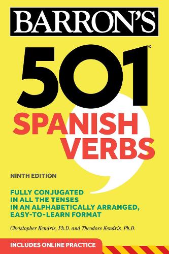 Паперова книга «501 Spanish Verbs, Ninth Edition», авторів Крістофер Кендріс, Теодор Кендріс - фото №1