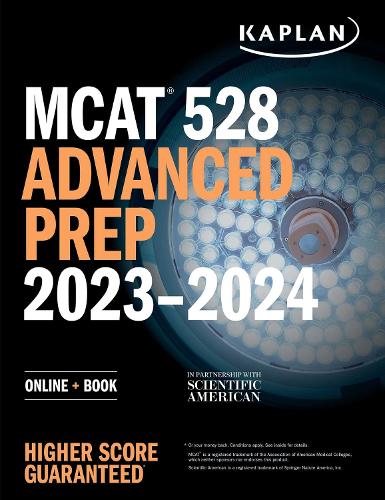 Бумажная книга «MCAT 528 Advanced Prep 2023-2024: Online + Book», автор Kaplan Test Prep - фото №1