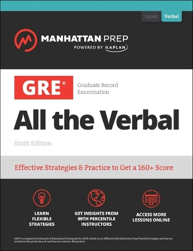 [object Object] «GRE All the Verbal: Effective Strategies & Practice from 99th Percentile Instructors», автор Manhattan Prep - фото №1
