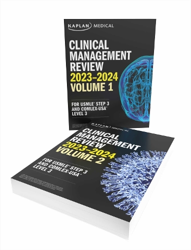 [object Object] «Clinical Management Complete 2-Book Subject Review 2023-2024: Lecture Notes for USMLE Step 3 and COMLEX-USA Level 3», автор Kaplan Medical - фото №1