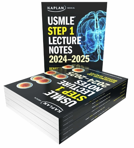 [object Object] «USMLE Step 1 Lecture Notes 2024-2025: 7-Book Preclinical Review», автор Kaplan Medical - фото №1