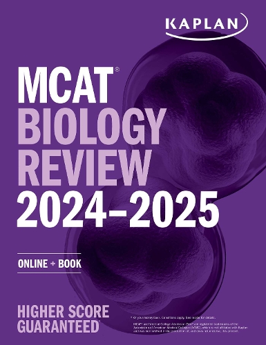 Бумажная книга «MCAT Biology Review 2024-2025: Online + Book», автор Kaplan Test Prep - фото №1