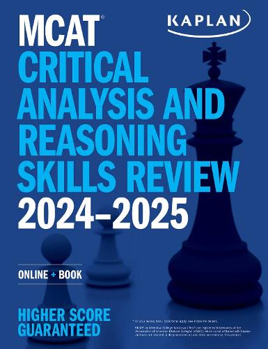 [object Object] «MCAT Critical Analysis and Reasoning Skills Review 2024-2025: Online + Book», автор Kaplan Test Prep - фото №1