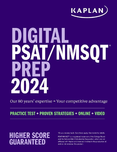 [object Object] «Digital PSAT/NMSQT Prep 2024 with 1 Full Length Practice Test, Practice Questions, and Quizzes», автор Kaplan Test Prep - фото №1